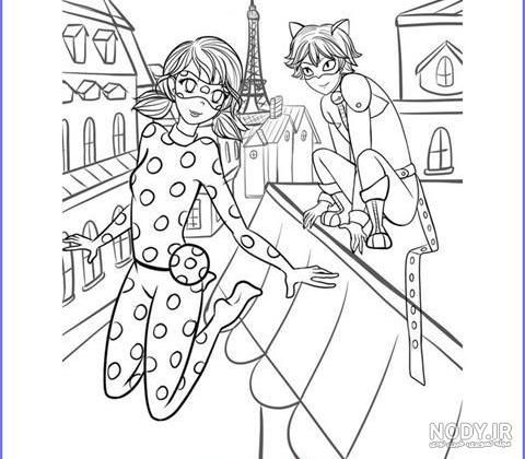 آموزش نقاشی دختر کفشدوزکی و گربه سیاه :: Ladybug Cat Noir :: میراکلس آموزش نقاشی دختر کفشدوزکی و گربه سیاه :: Ladybug Cat Noir :: میراکلس