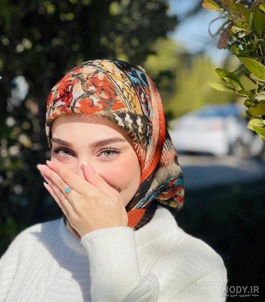 زیباترین عکس پروفایل دخترانه با حجاب بدون چادر با کیفیت عالی