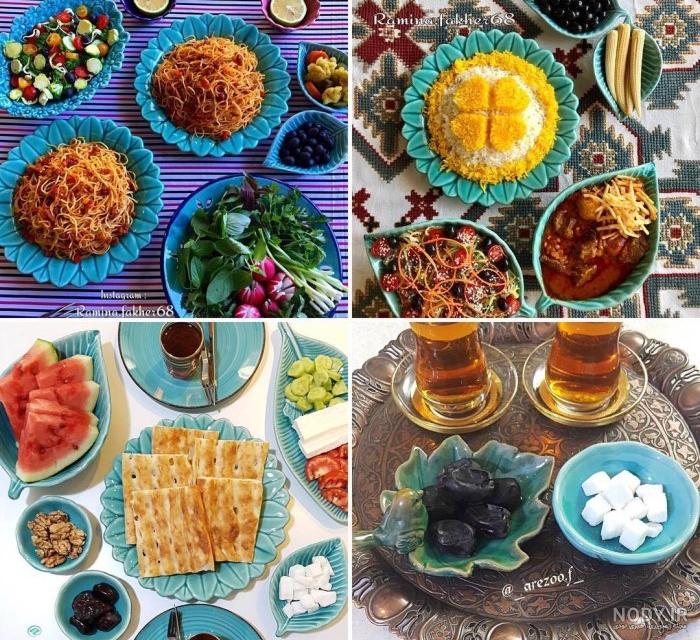 سفره افطار مسئولان در کنار رهبری +عکس سفره افطار مسئولان در کنار رهبری +عکس