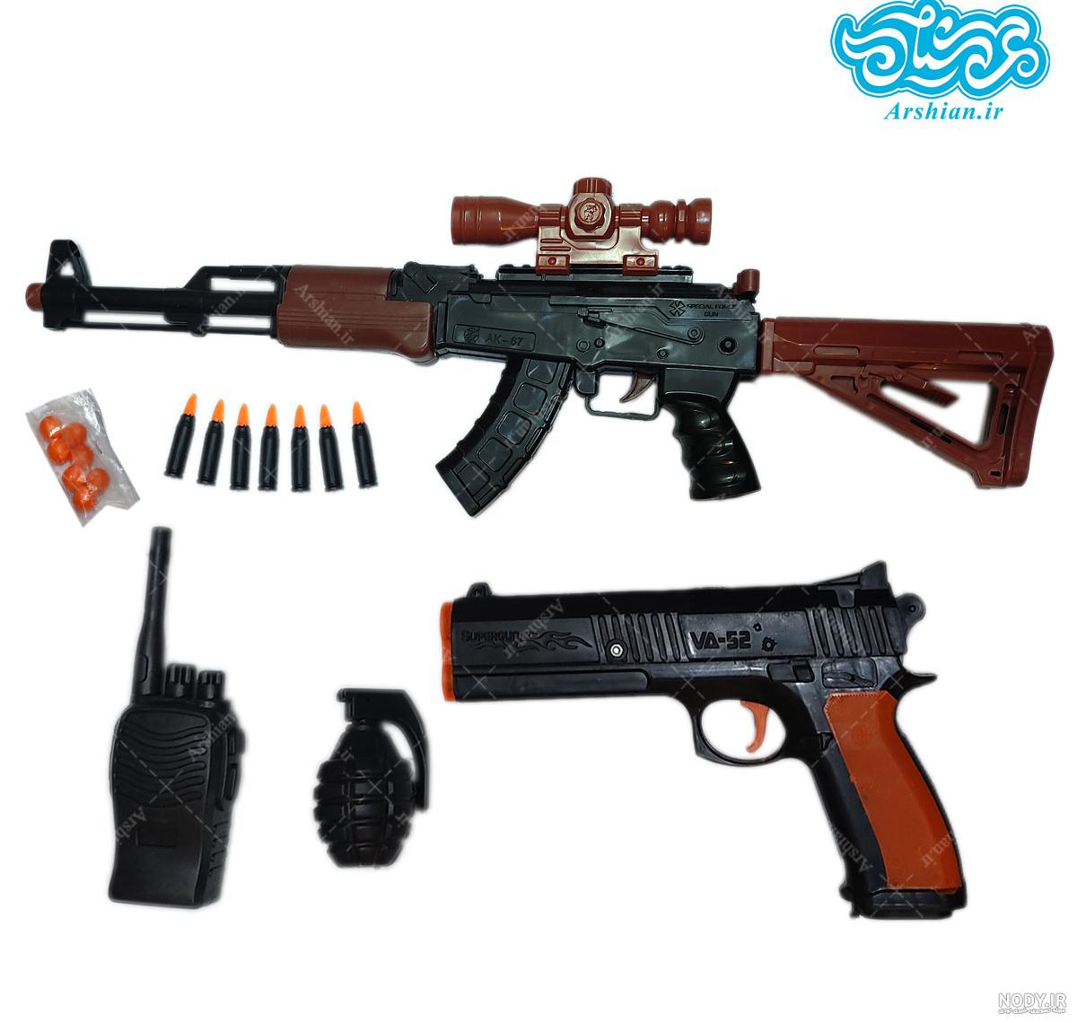 عکس تفنگ اسباب بازی کلاشینکف - عکس نودی