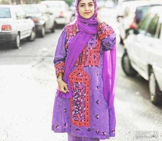 عکس صورت دختر بلوچ - عکس نودی