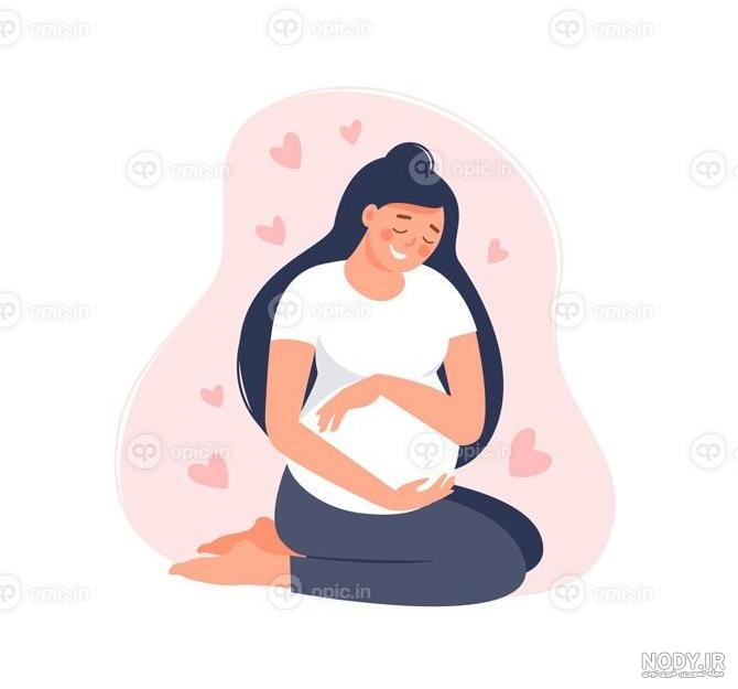 عکس نقاشی فانتزی زن باردار ❤️ [ بهترین تصاویر ]