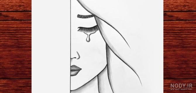 عکس نقاشی هنری دخترانه - عکس نودی