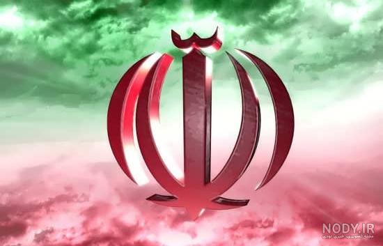 عکس پرچم ایران با گل