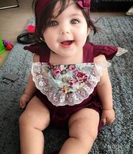 عکس پسر بچه چشم عسلی ایرانی