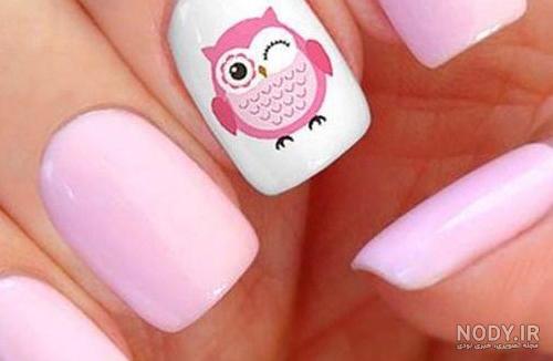 عکس ژلیش ناخن صورتی
