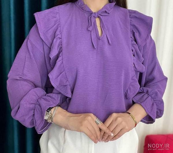 مدل بلوز مجلسی ساده و شیک در طرح های متنوع مناسب جشن ها - مُچُم مدل بلوز مجلسی ساده و شیک در طرح های متنوع مناسب جشن ها - مُچُم