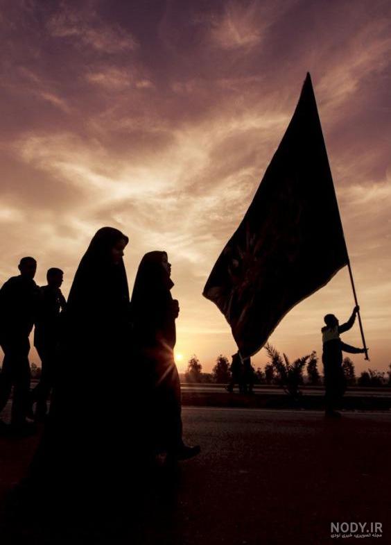 پیاده روی زائران حرم رضوی - مشهد (عکس) پیاده روی زائران حرم رضوی - مشهد (عکس)
