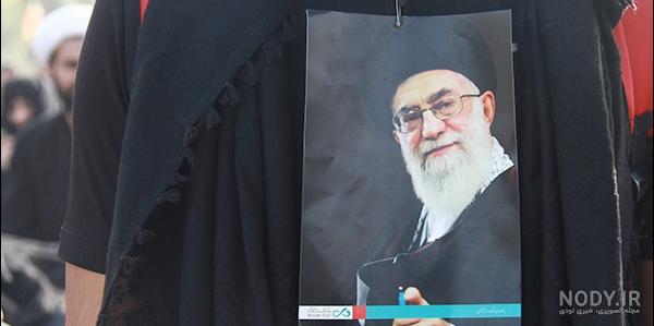 حضرت آیت الله خامنه ای:به همه زائران ابلاغ کنید که از تصاویر من در ...