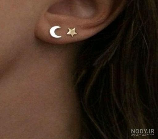 خرید و قیمت گوشواره دخترونه ی ماه و ستاره استیل و رنگ ثابت خرید و قیمت گوشواره دخترونه ی ماه و ستاره استیل و رنگ ثابت