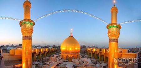 عکس حرم امام حسین روز عکس حرم امام حسین روز