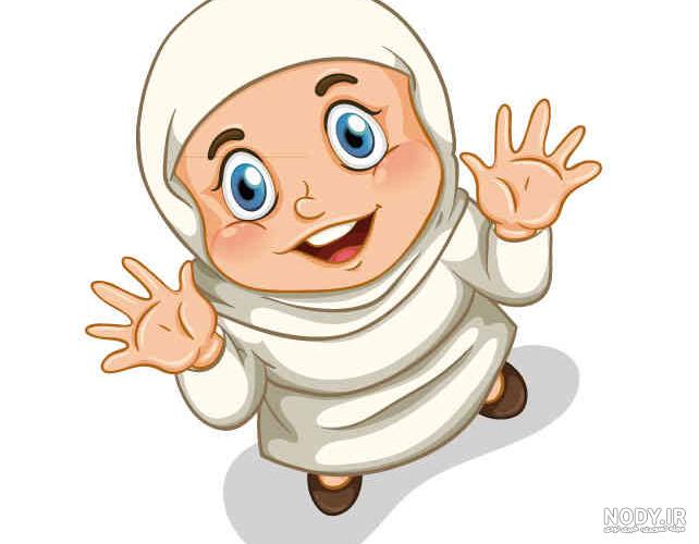 عکس دختر با حجاب مدرسه ای