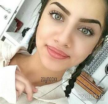 عکس یک چشم دختر
