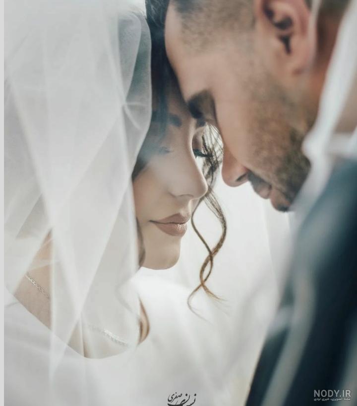 ژست عکس آتلیه عروس و داماد ❤️ [ بهترین تصاویر ]