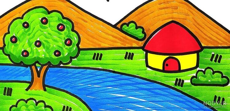 ۴۰ عکس نقاشی دخترانه جدید، ساده، زیبا، فانتزی و آسان برای پروفایل