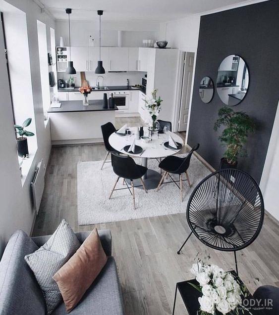 12 اصل طلایی برای دکوراسیون داخلی منزل کوچک - کابینت و دکوراسیون مانیک