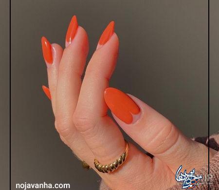 30+ عکس ) مدلی های جدید طرح ناخن پاییزی دخترانه و شیک
