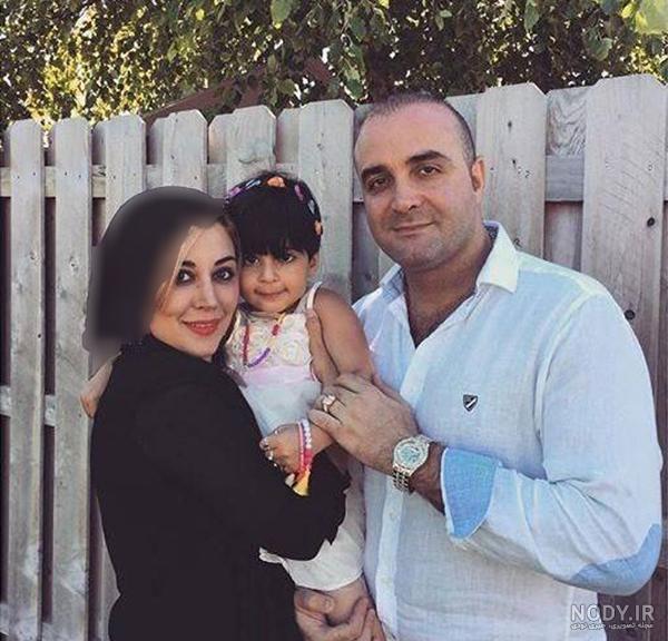 اولین عکس از همسر خیلی جوان سینا سرلک / زن و شوهر هر دو جذاب !