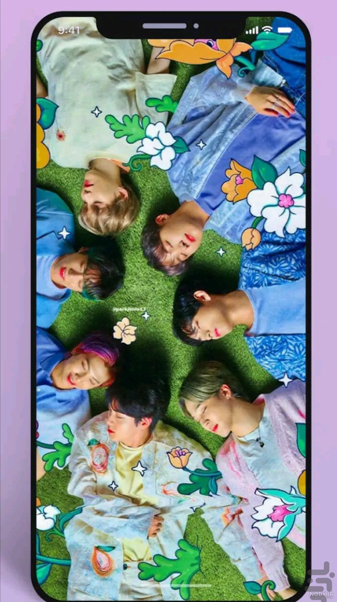 برنامه تصویرزمینه بی تی اس-BTS💜 - دانلود | بازار
