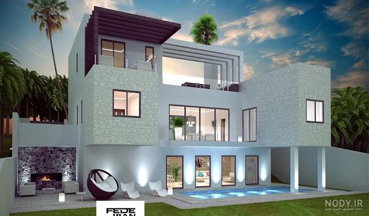 عکس از ساختمان ویلایی عکس از ساختمان ویلایی