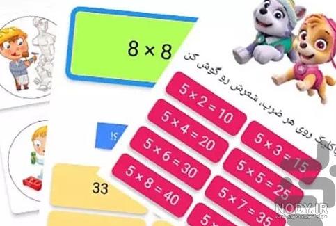 عکس شعر ضرب ۱ تا ۱۰