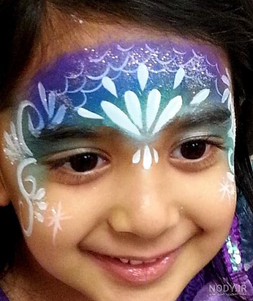 عکس نقاشی صورت بچه ❤️ [ بهترین تصاویر ]