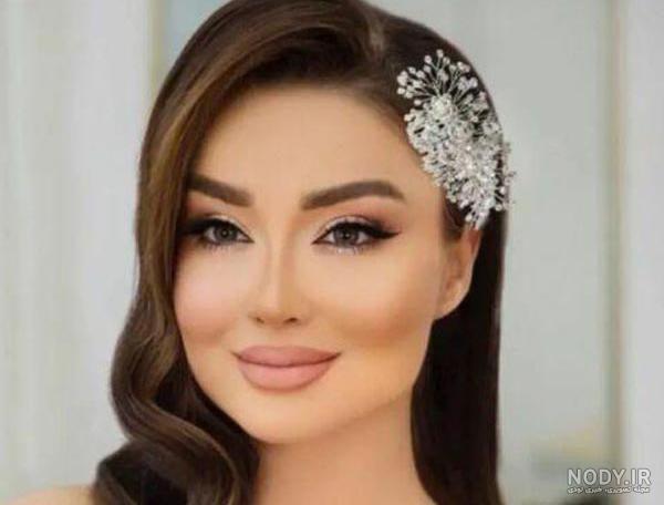 مدل مو مجلسی برای صورت گرد بسیار شیک و مد روز - پرشین سرا مدل مو مجلسی برای صورت گرد بسیار شیک و مد روز - پرشین سرا