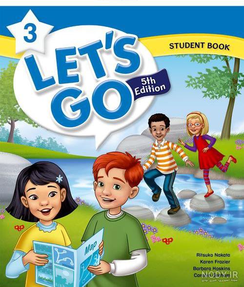 کتاب لتس گو ویرایش پنجم Lets Go 5th 3 SB+WB+DVD (سایز وزیری ...