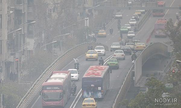 عکس آلودگی هوای