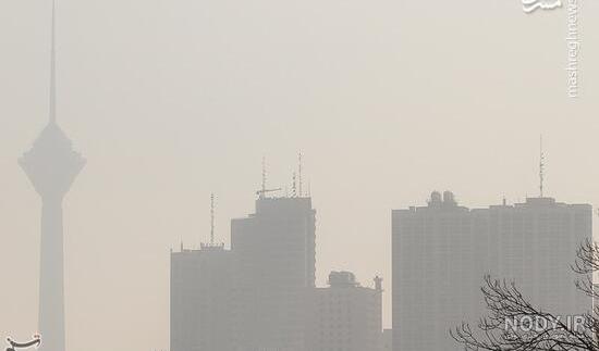 عکس آلودگی هوای تهران