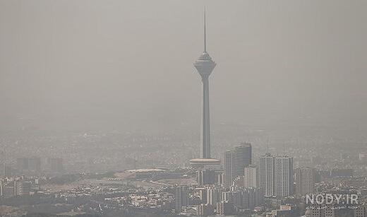 عکس: آلودگی هوای تهران | پایگاه اطلاع رسانی رجا