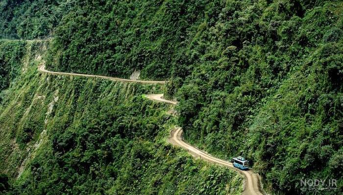 عکس جاده واقعی شب