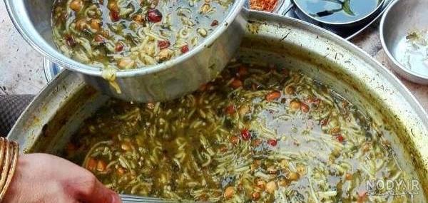 آش رشته نذری برای ۴۰ نفر آش رشته نذری برای ۴۰ نفر