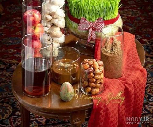 آموزش تزیین سفره هفت سین با ایده های جدید و خاص