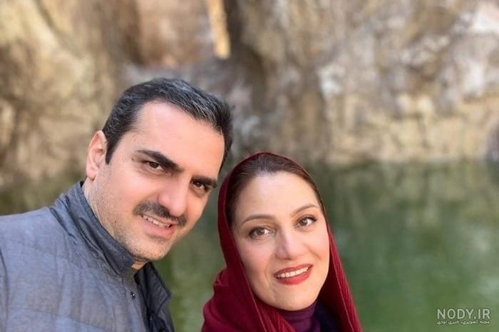 عکس شبنم مقدمی و همسرش - عکس نودی