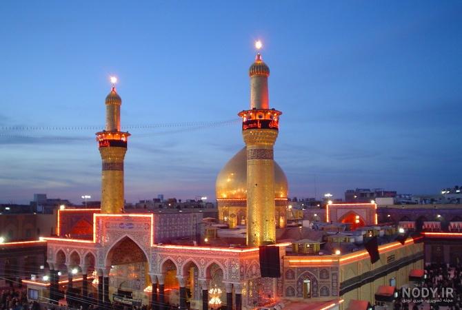 عکس نوشته زیارت امام حسین در شب جمعه عکس نوشته زیارت امام حسین در شب جمعه