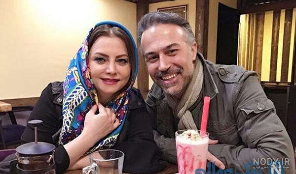 دانیال حکیمی و همسرشون زیبا هاشم زاده - عکس ویسگون