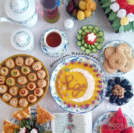عکس تزیین سفره افطاری - عکس نودی عکس تزیین سفره افطاری - عکس نودی