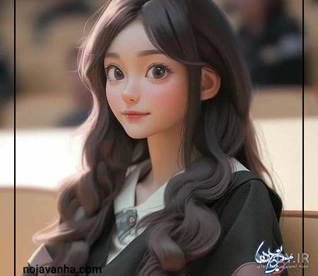 عکس دختر زیبا کارتونی جدید عکس دختر زیبا کارتونی جدید