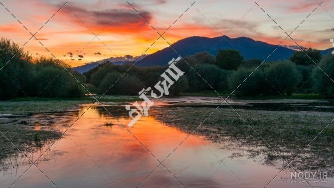 عکس رودخانه کن تهران