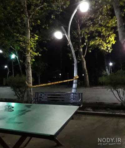 عکس شب تو پارک