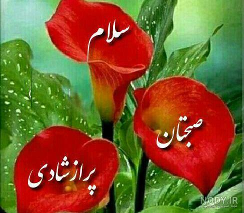 عکس نوشته صبح بخیر کودکانه