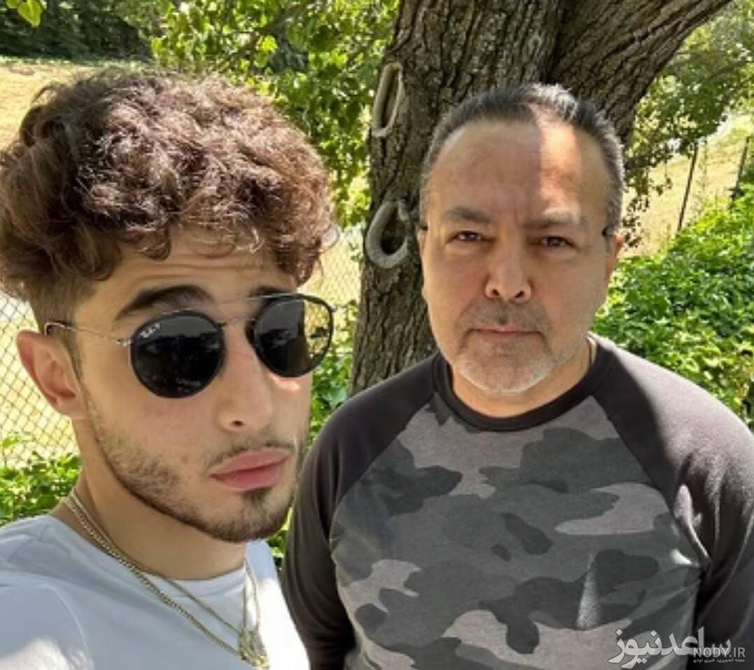 عکس پدر با پسرش