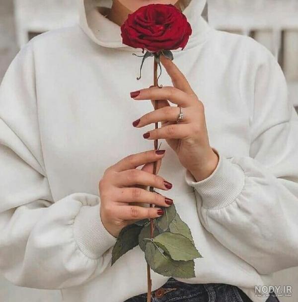 عکس پروفایل دخترانه بنفش و خاص - ژاویز