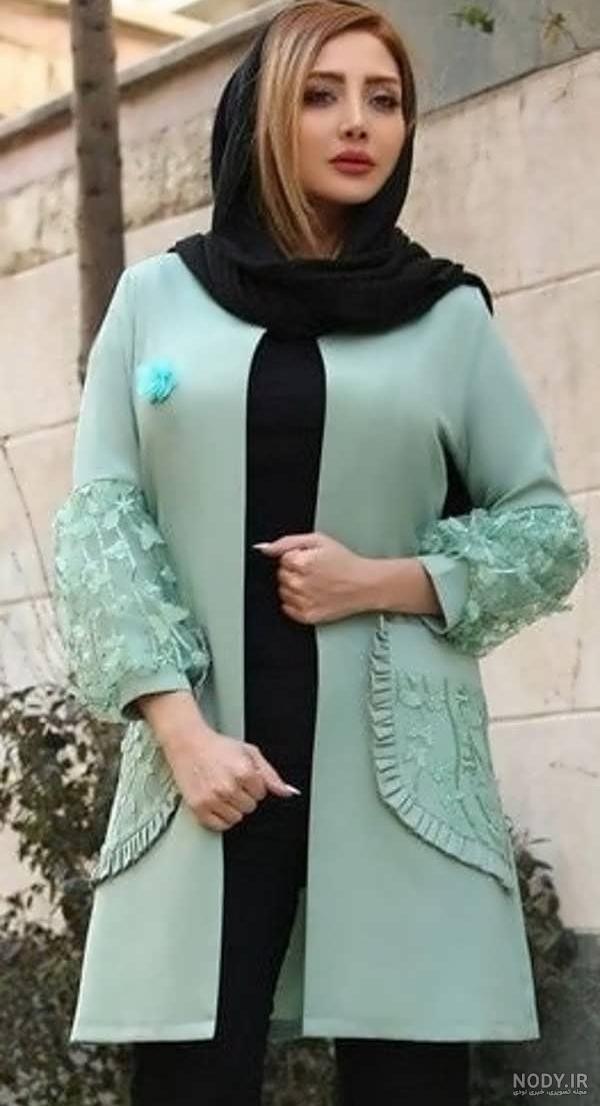 مدل مانتو جدید دخترانه سال 1403 - عکس نودی