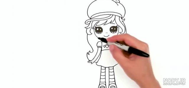 نقاشی بسیار زیبا و دلنشین لباس عروس