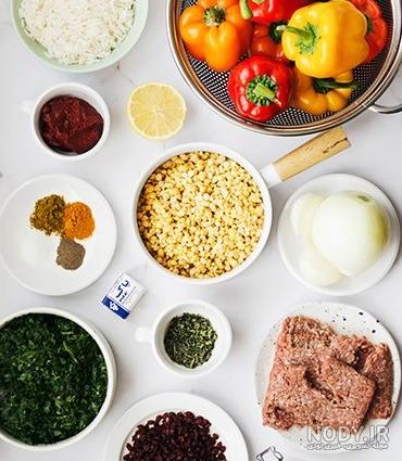 آموزش ژله فلفل دلمه ای . هرکی عاشقشه دستا بالا.شیک و مجلسی
