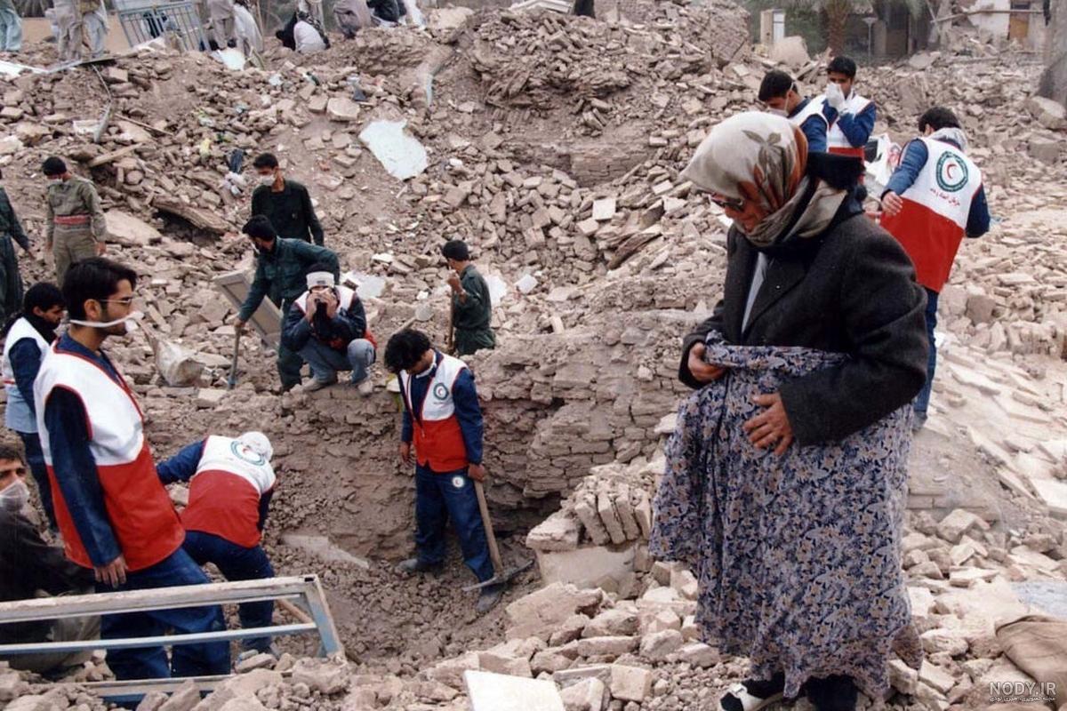 این عکس از زلزله بم جهانی شد