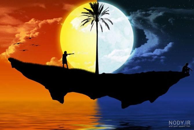 زیباترین عکس های طلوع و غروب عاشقانه خورشید در ساحل و دریا