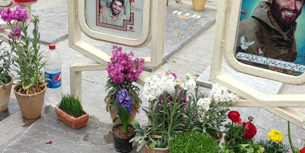 عکس از گلزار شهدای اصفهان - عکس نودی
